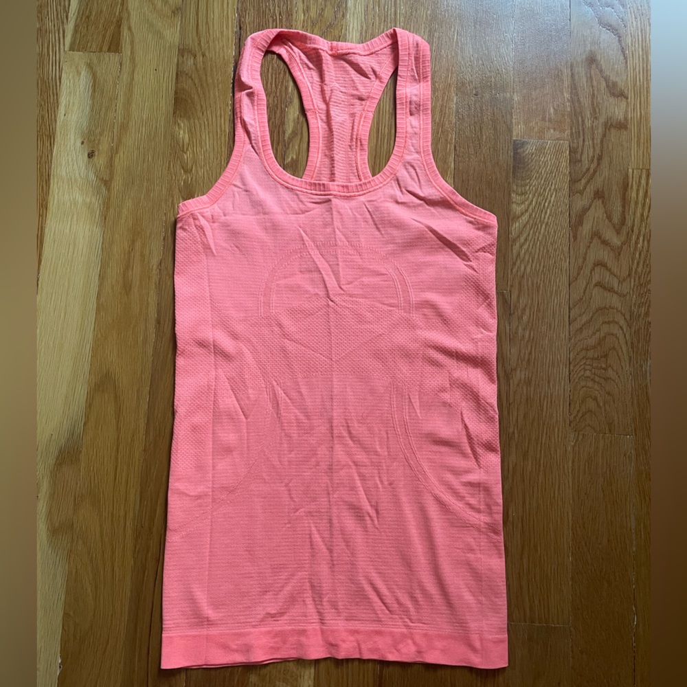 Lululemon Swiftly Tech Tank-top in bright coral
